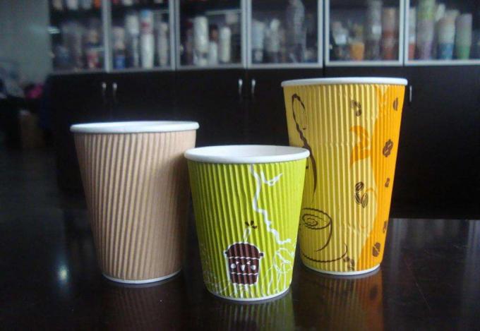 Автоматическая средняя машина бумажного стаканчика стены двойника скорости на Starbuck или чашка Косты 100 чашек в минуту
