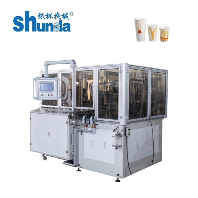 High Speed Small Paper Coffee Cup Making Machine Disposable Coffee And Tea Cup Forming