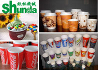 Single / Double PE Coated Disposable Cup Thermoforming Machine 100 PCS/MIN