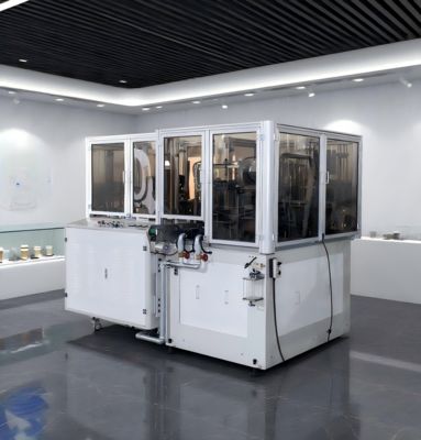 Определите/машина покрынная PE устранимая чашки двойника Thermoforming 100 PCS/MIN